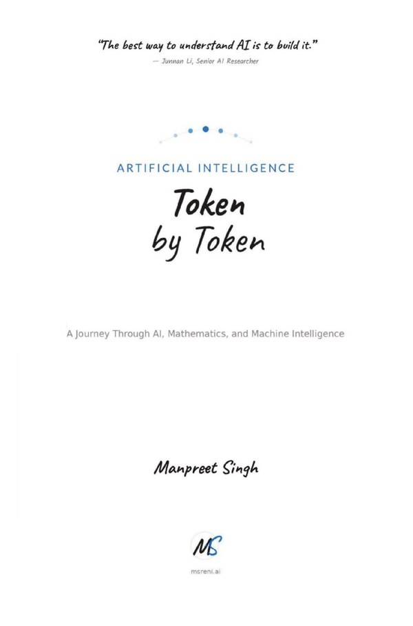 Token by Token by Manpreet Singh, book cover